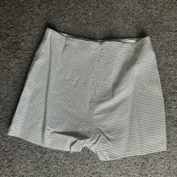 Amazing Lace Sequin High Waisted Shorts - Picture 5 of 6